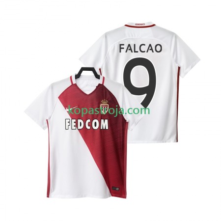 Billiga Fotbollströjor AS Monaco FALCAO 9 2016 2017 Hemma tröja Kortärmad